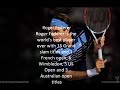 The top 10 tennis players from 2009