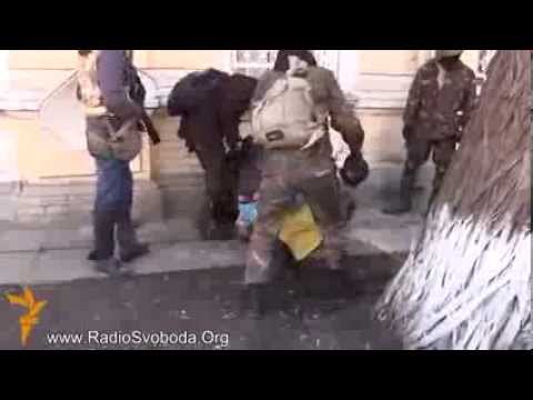 Ukrainian Protests: Several policemen captured by violent protesters (Kiev riots)