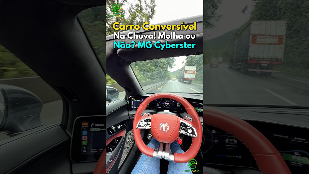 Carro Conversível na Chuva Molha ou Não? Teste Prático…