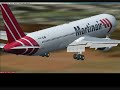 FSX Landing Martinair 767-300ER at Schiphol