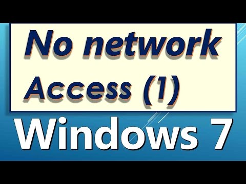 how to troubleshoot unidentified network in windows 7