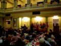 Lotus Liu sang a Chinese song during ISF Annual Xmas banquet