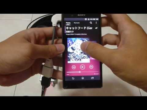 how to connect usb in xperia z