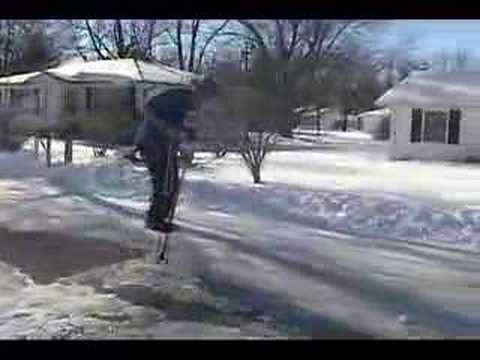 Fall on Ice Stilts