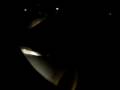 Germanwings Airbus A319 landing in Sofia SOF LBSF at night
