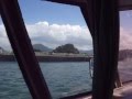 巌流島へ船で渡る