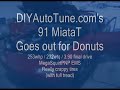 Turbo Miata Donuts- total smokeshow