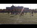 un sale punt return du #11 de dalbe-viau marc-andre gagnon contre college st-anne ... football dalbe-viau aigle dor 