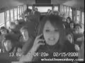 on 2/15/2008, a bus was pulled over in gilbert arizona because a student (sammy taylor) was talking on her cell phone. the bus driver (kim sullivin) tried to disipline sammy to stop talking on her phone. sammy got up & tried to get off the bus. the bus driver forced sammy back to her seat. sammy called her mother & tried to make the bus driver talk to her. however, the driver threw the phone on her seat & sammy's friend, (cassandra) tried to help sammy but about 5 more minutes of name calling & arguments, a struggle between sammy & the driver explodes into hair pulling & punching, the bus driver's daughter (erin sullivin) jumps out of her seat, rushes to her mothers aid by pulling sammy's & cassandra's hair out. cassandra tries to aid sammy but she gets outnumbered & stomped on. other pedestrians banged on the door trying to get in, but the bus driver didn't allow it. later, everyone on the bus starts screaming & most teens pulled out their cell phones & called 911. when the struggle subsides, sammy is in major pain due to the bus driver pulled out her earring. everyone evacuates the bus & with futher information, sammy, erin, kim, & cassandra are charged with assault. sammy was sentenced to 6 months in a juvinile detention. kim was on temporarly leave. erin & cassandra were sentenced to have a anger management class for the next 2 months.