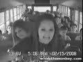 on 2/15/2008, a bus was pulled over in gilbert arizona because a student (sammy taylor) was talking on her cell phone. the bus driver (kim sullivin) tried to disipline sammy to stop talking on her phone. sammy got up & tried to get off the bus. the bus driver forced sammy back to her seat. sammy called her mother & tried to make the bus driver talk to her. however, the driver threw the phone on her seat & sammy's friend, (cassandra) tried to help sammy but about 5 more minutes of name calling & arguments, a struggle between sammy & the driver explodes into hair pulling & punching, the bus driver's daughter (erin sullivin) jumps out of her seat, rushes to her mothers aid by pulling sammy's & cassandra's hair out. cassandra tries to aid sammy but she gets outnumbered & stomped on. other pedestrians banged on the door trying to get in, but the bus driver didn't allow it. later, everyone on the bus starts screaming & most teens pulled out their cell phones & called 911. when the struggle subsides, sammy is in major pain due to the bus driver pulled out her earring. everyone evacuates the bus & with futher information, sammy, erin, kim, & cassandra are charged with assault. sammy was sentenced to 6 months in a juvinile detention. kim was on temporarly leave. erin & cassandra were sentenced to have a anger management class for the next 2 months.