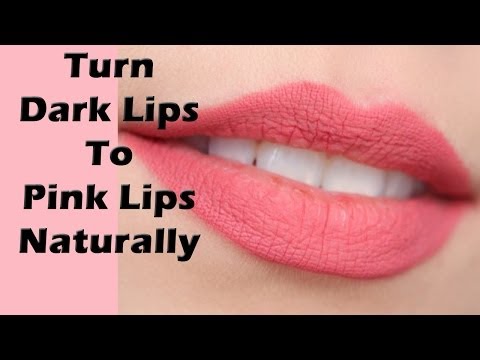 how to get pink lips