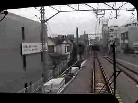 東急　大井町線　旗の台　から　荏原町