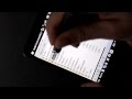 HTC HD2 with Stylus Test