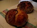 No knead bread crackling