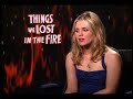 Alison Lohman interview for Things We Lost in the Fire