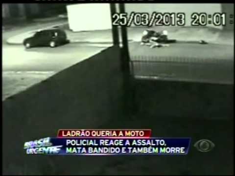 Policial reage a assalto mata bandido e também morre. Da série salve-se quem puder!
