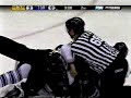 Colby Armstrong vs Hal Gill Colby Armstrong vs Hal Gill