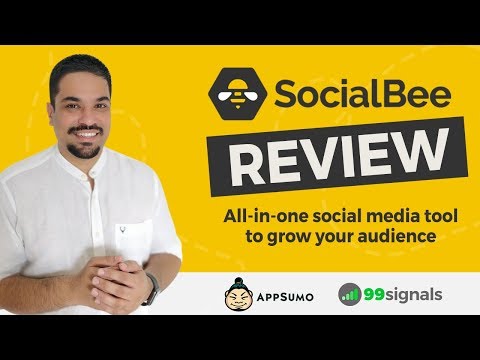 Watch 'SocialBee Review & Walkthrough - All-in-one Social Media Tool [AppSumo Lifetime Deal] - YouTube'
