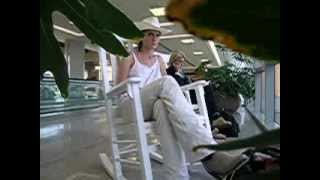 spy in rocking chair.