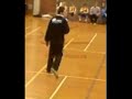 jugde heiling in a handball game LOOKS FUNNY