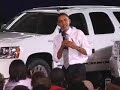 Barack Obama at Flint Michigan Town Hall