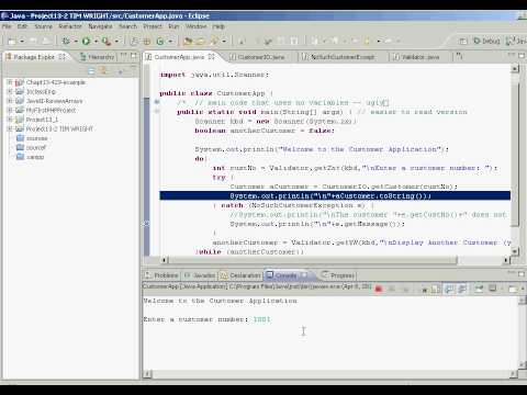 how to define own exception in java