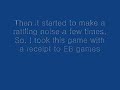 NEVER BUY A USED GAME FROM EB GAMES NEVER BUY A USED GAME FROM EB GAMES