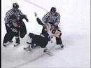 Brad Herauf vs Nick Greenough hockey fight 2_15_06