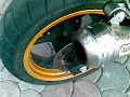 kawasaki z750 arrow tromboncino fiamme alla fine