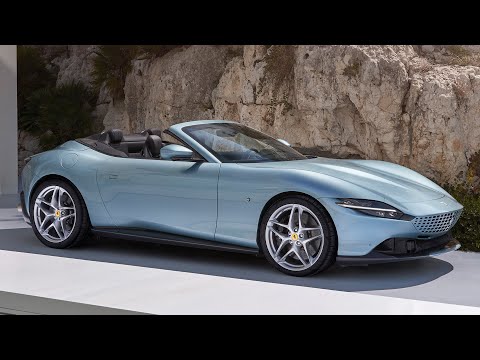 The Ferrari Roma Spider (2023) – Sporty Roadster With 612 HP Twin Turbo V8