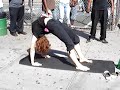 Elastic Woman in New York City