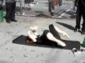 Elastic Woman in New York City