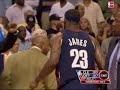 LeBron James drives for the tough layup and the win!