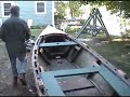 Wooden Boat Ready for the Water