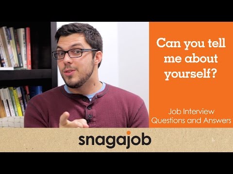 how to answer tell me about yourself interview question example