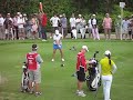 Golf Swing Miyazato Ai Driver shot at Singapore 2009