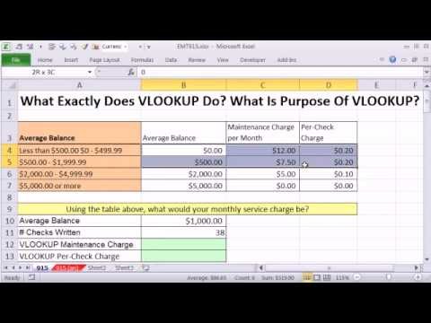 how to define vlookup