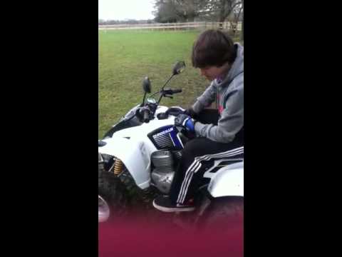 how to drive a quad bike