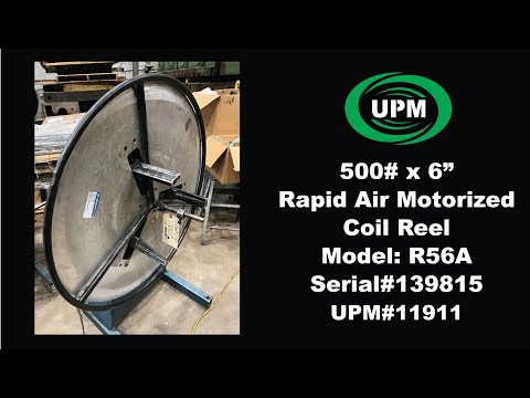 RAPID AIR R56A Uncoiler | Universal Press & Machinery (UPM) (1)