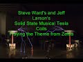 Zelda played on Twin Musical Tesla coils