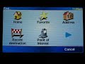 Video Demo: TomTom ONE XL map browser