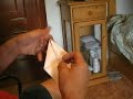Desenrolo da Grulla en papiroflexia (origami)
