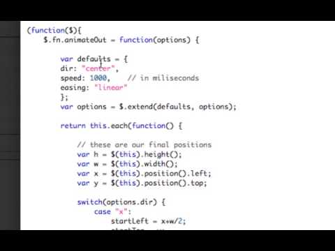 how to create jquery plugin