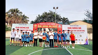 Phường Vàng Danh bế mạc, trao giải bóng đá thiếu niên lần thứ 2, hè 2023