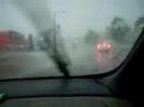 A major but quick storm filled the sky