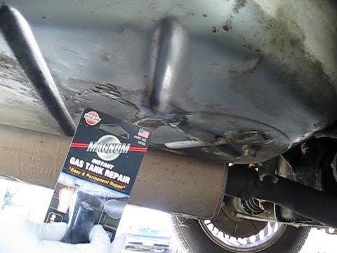 how to seal a gas tank leak