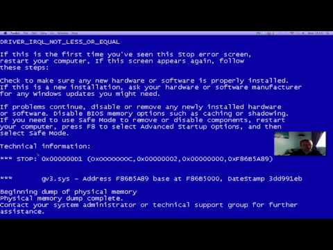 how to fix blue screen of death