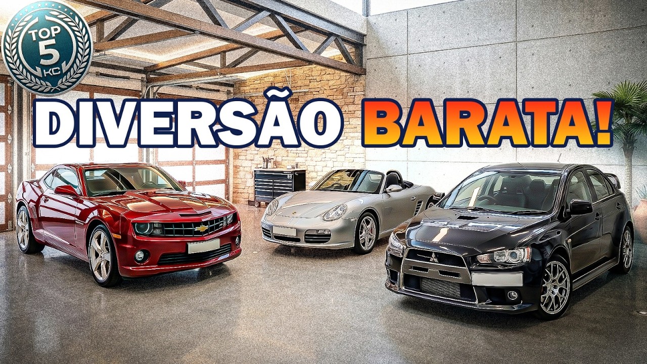 OS CARROS MAIS DIVERTIDOS E BARATOS PARA COMPRAR AGORA!!🔥