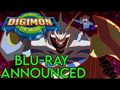Digimon The Movie Bluray Announced!