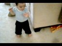 Andrew is walking -  11 months old